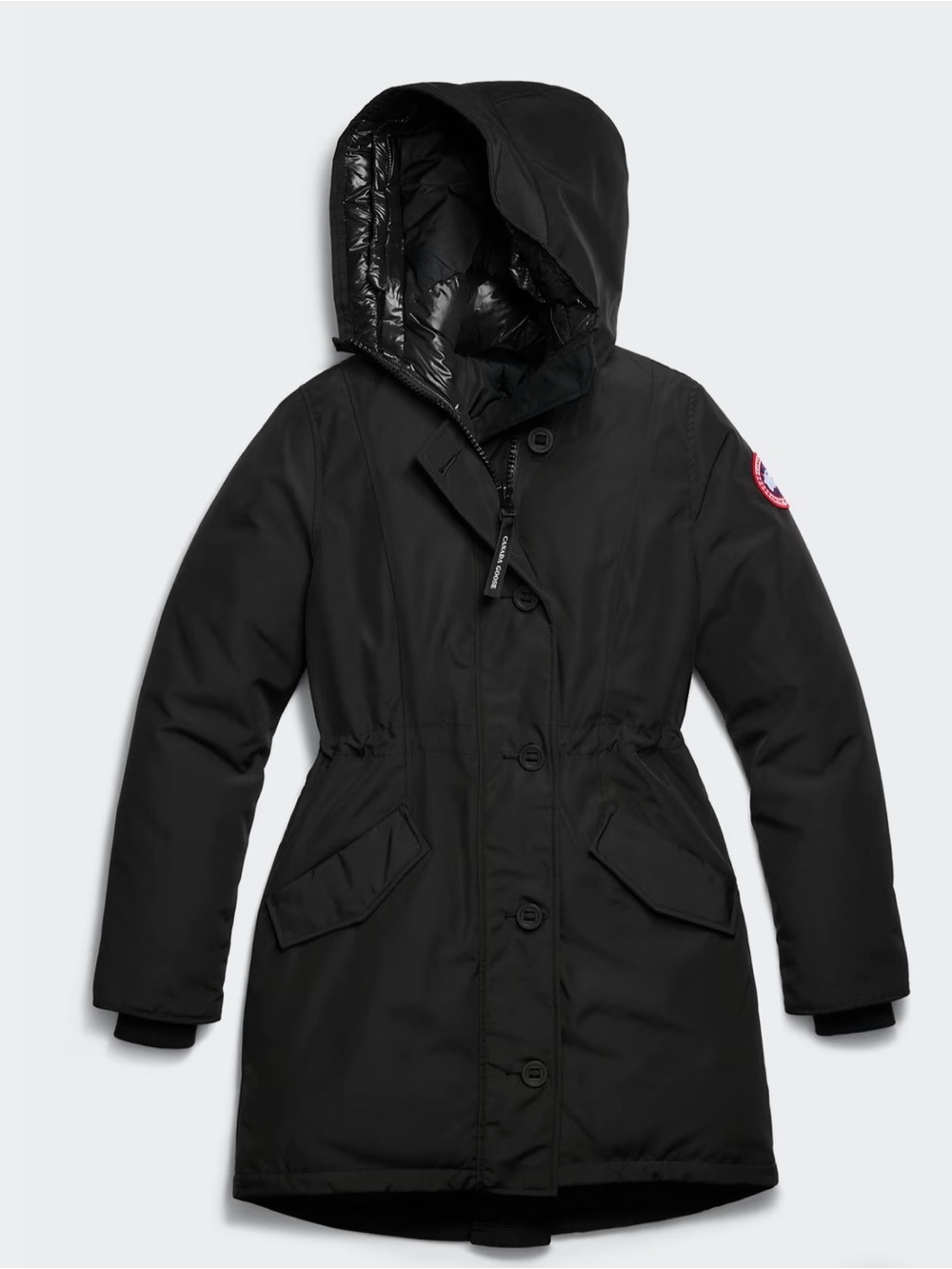 LIKE NEW Canada Goose Rossclair Hooded Down Parka (with backpack straps)